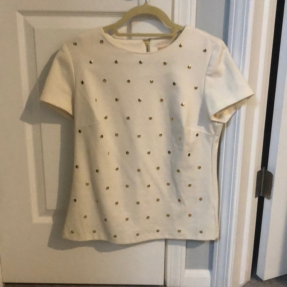 Top with gold studs